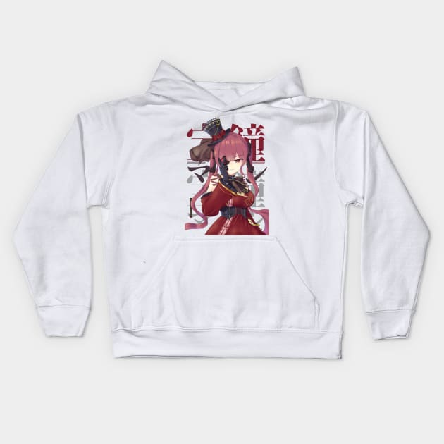 Hololive JP - Hoshou Marine Kids Hoodie by naderu